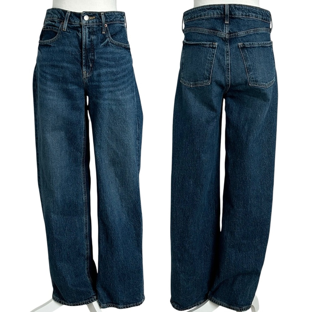 extra high rise sky-hi wide leg jeans old navy